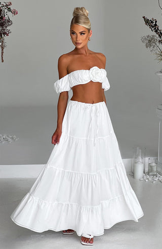 Carmen Top - Ivory - glavon
