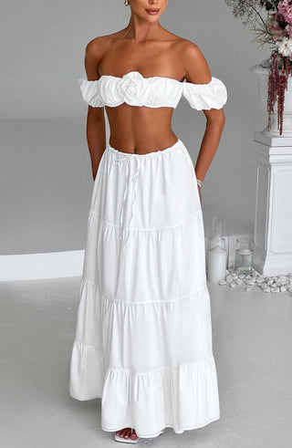 Carmen Top - Ivory - glavon