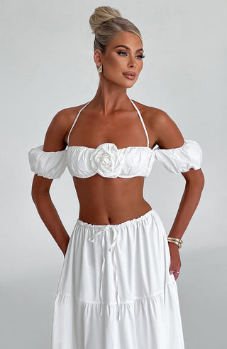Carmen Top - Ivory - glavon
