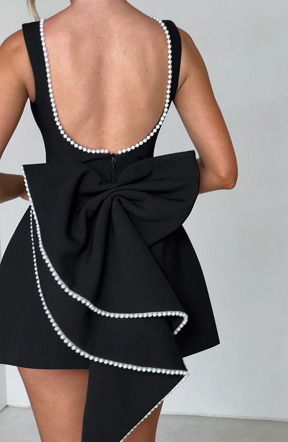 Carrie Mini Dress - Black - Napalia