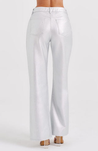 Cassidy Pant - Silver - glavon