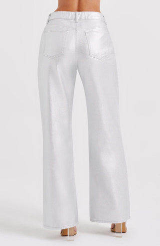 Cassidy Pant - Silver - glavon