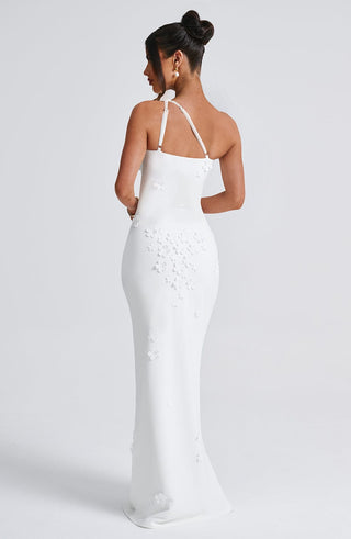 Cynthia Maxi Dress - Ivory - glavon