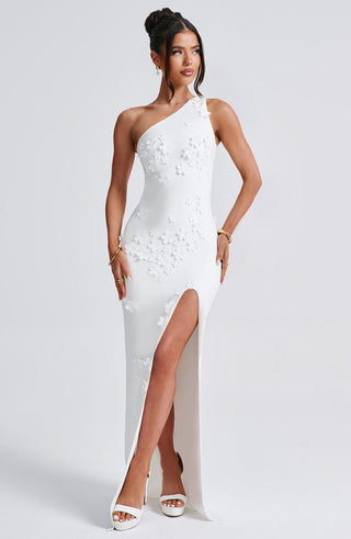Cynthia Maxi Dress - Ivory - glavon