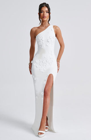 Cynthia Maxi Dress - Ivory - glavon