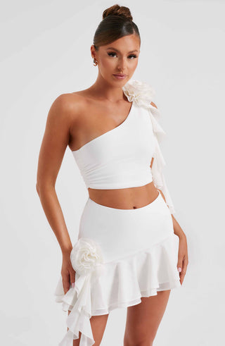 Daina Top - Ivory - glavon