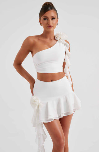 Daina Top - Ivory - glavon