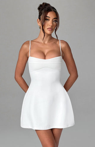 Dakota Mini Dress - Ivory - glavon