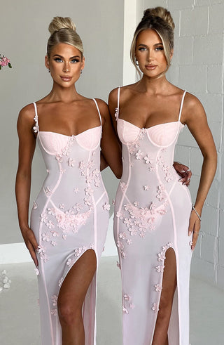 Dalary Maxi Dress - Blush - glavon