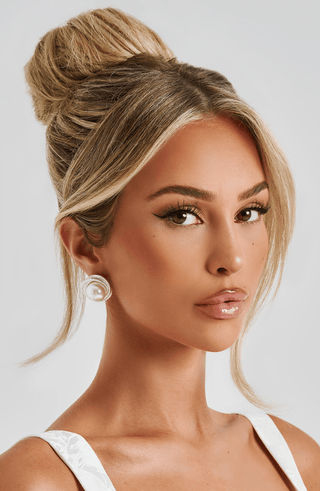 Davina Earrings - Silver - glavon