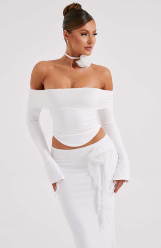 Deema Top - Ivory - glavon