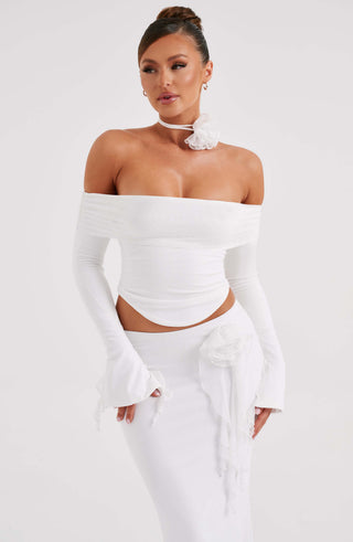 Deema Top - Ivory - glavon