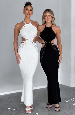 Delia Maxi Dress - Black - glavon