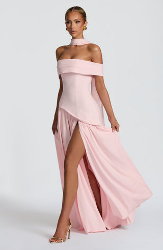 Delilah Maxi Dress - Blush - glavon