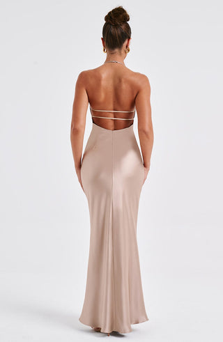 Delphine Maxi Dress - Champagne - glavon