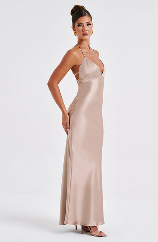 Delphine Maxi Dress - Champagne - glavon