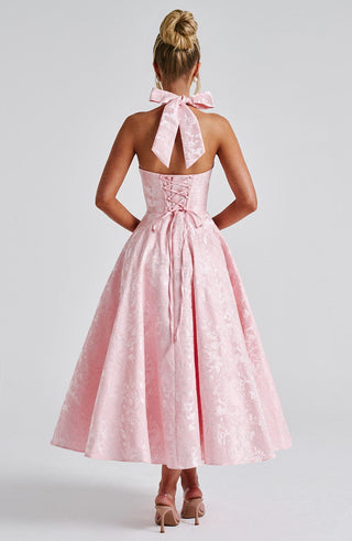 Effie Midi Dress - Blush - glavon