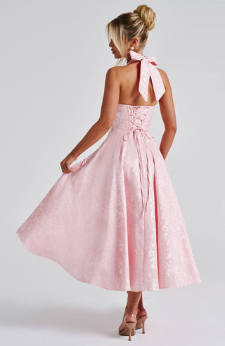 Effie Midi Dress - Blush - glavon