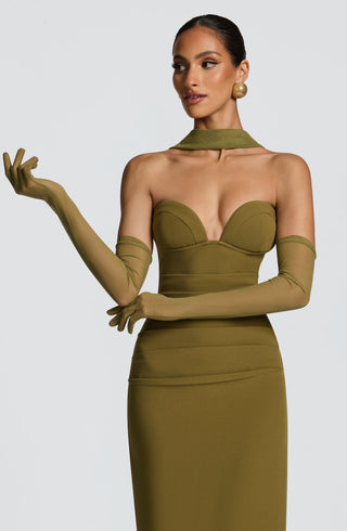 Eli Gloves - Deep Olive - glavon