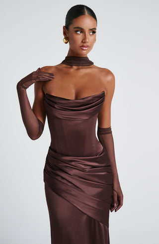 Eli Gloves - Plum Brown - glavon