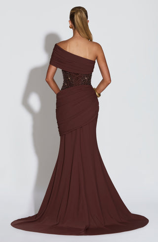 Ellora Gown - Plum Brown - glavon