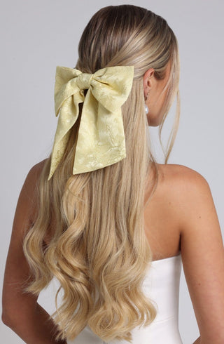 Elsa Bow - Lemon - glavon