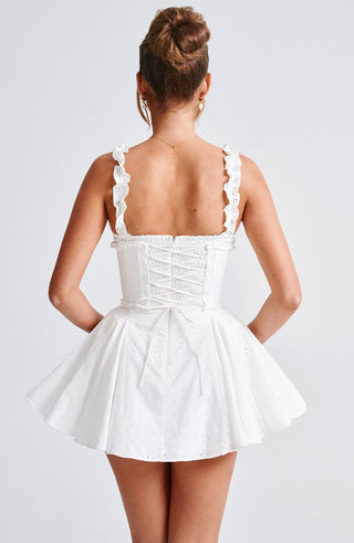 Elva Playsuit - Ivory - glavon