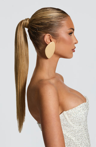 Elvera Earrings - Cream - glavon