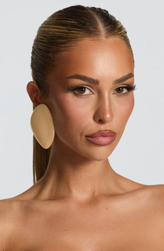 Elvera Earrings - Cream - glavon