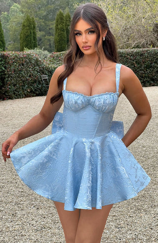 Emelie Playsuit - Blue - glavon