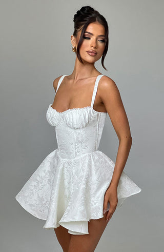 Emelie Playsuit - Ivory - glavon