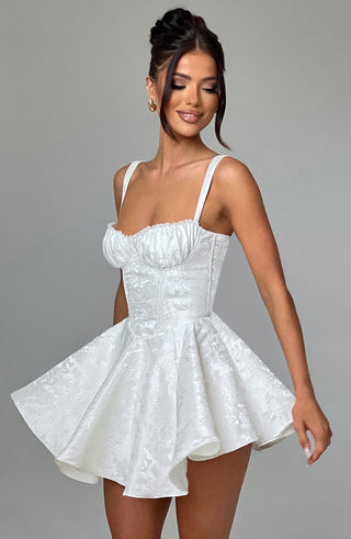 Emelie Playsuit - Ivory - glavon