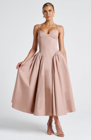 Emerson Midi Dress - Clay - glavon