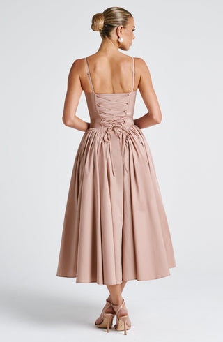 Emerson Midi Dress - Clay - glavon