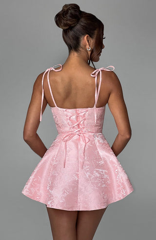 Emmie Playsuit Dress - Blush - glavon
