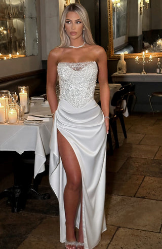 Emrielle Maxi Dress - Ivory - glavon