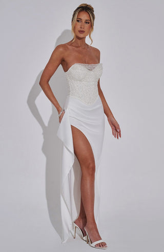 Emrielle Maxi Dress - Ivory - glavon