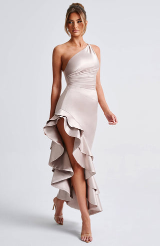 Esmeraya Maxi Dress - Champagne - glavon