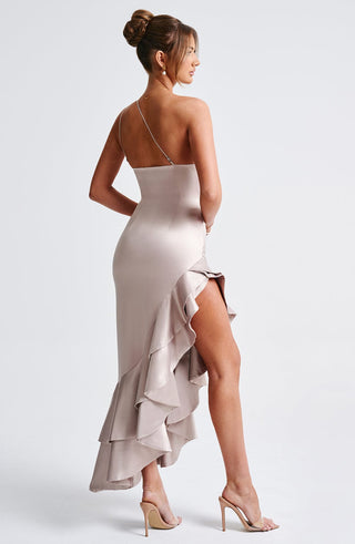 Esmeraya Maxi Dress - Champagne - glavon