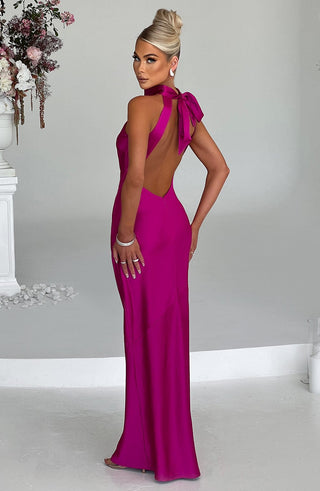 Etta Maxi Dress - Hot Pink - glavon