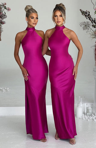 Etta Maxi Dress - Hot Pink - glavon
