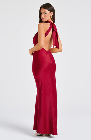 Etta Maxi Dress - Wine - glavon