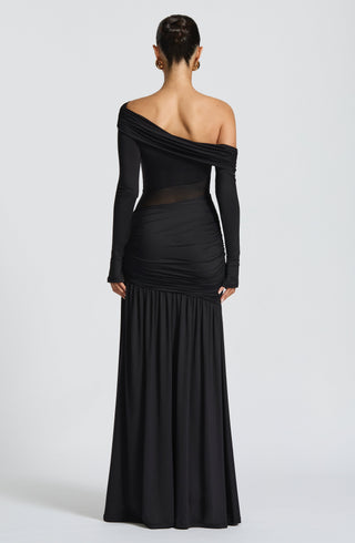 Ettalie Maxi Dress - Black - glavon