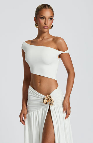 Eva Top - White - glavon