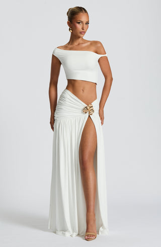 Eva Top - White - glavon