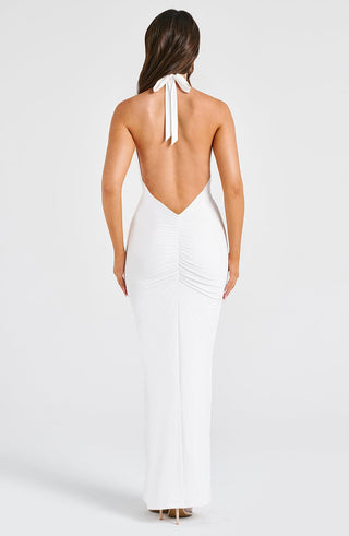 Evangeline Maxi Dress - Ivory - glavon