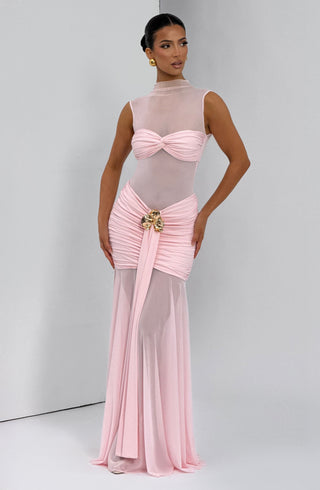 Fae Maxi Skirt - Blush - glavon