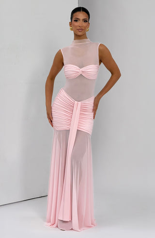 Fae Maxi Skirt - Blush - glavon