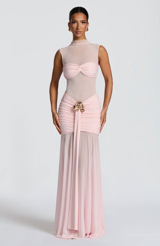Fae Maxi Skirt - Blush - glavon