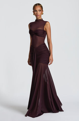 Fae Maxi Skirt - Plum - glavon